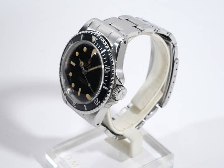 Rolex Submariner Ref. 5513M Stainless Steel Black Dial