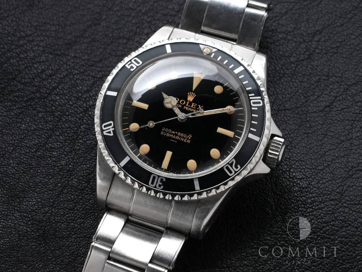 Rolex Submariner Ref. 5513M Stainless Steel Black Dial