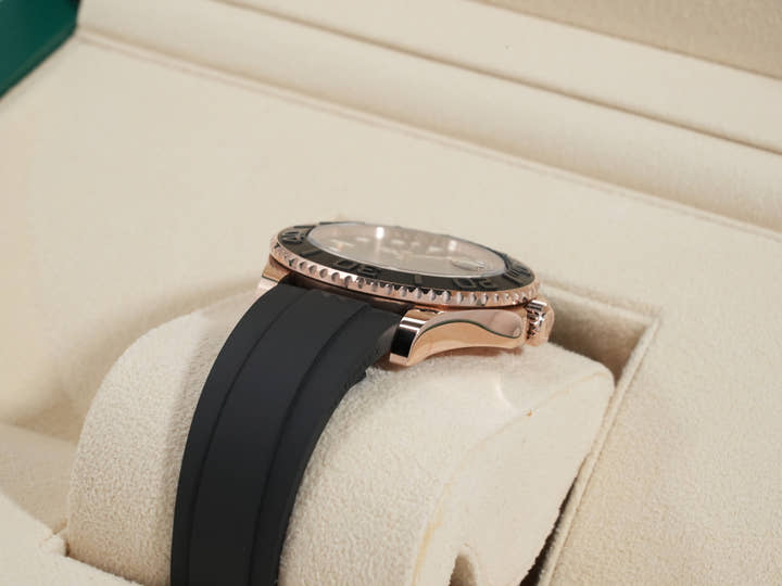 ロレックス ヨットマスター37 Ref.268655 エバーローズゴールド ブラック文字盤