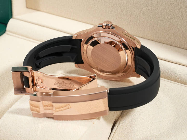 ロレックス ヨットマスター37 Ref.268655 エバーローズゴールド ブラック文字盤