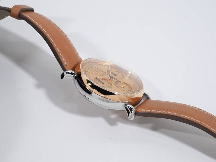 オーデマピゲ リマスター 01 クロノグラフ Ref.26595SR.OO.A032VE.01 ステンレススチール/ピンクゴールド イエローゴールドカラー文字盤