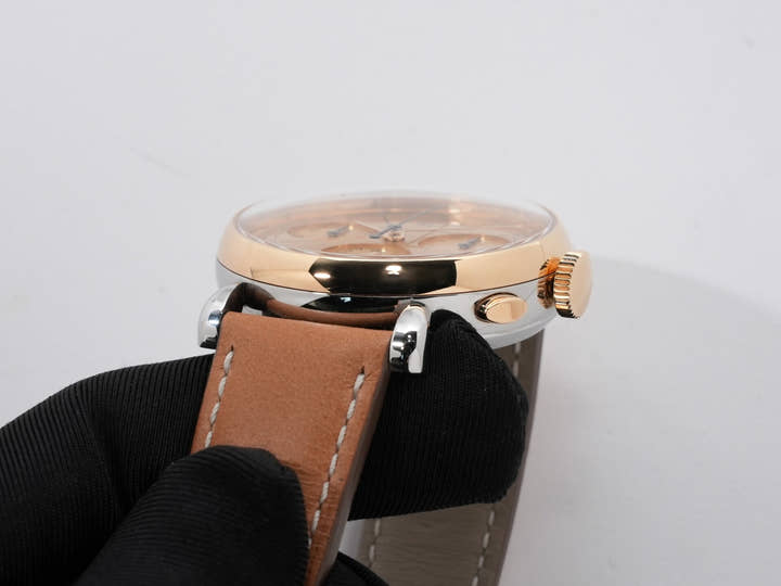 オーデマピゲ リマスター 01 クロノグラフ Ref.26595SR.OO.A032VE.01 ステンレススチール/ピンクゴールド イエローゴールドカラー文字盤