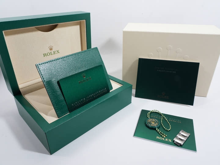 ロレックス ヨットマスター37 Ref.268622 ステンレススチール/プラチナ スレート文字盤