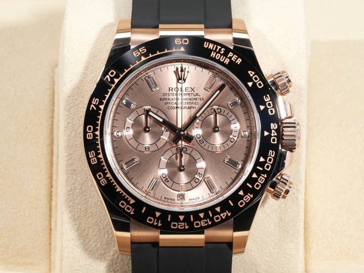 ロレックス デイトナ Ref.116515LNA エバーローズゴールド ピンクx11Pダイヤ文字盤