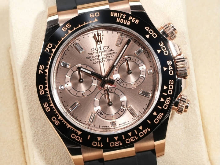 ロレックス デイトナ Ref.116515LNA エバーローズゴールド ピンクx11Pダイヤ文字盤