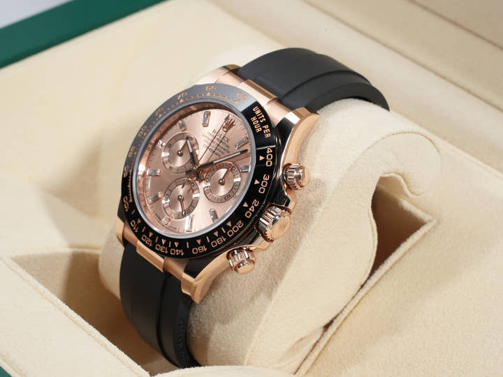 ロレックス デイトナ Ref.116515LNA エバーローズゴールド ピンクx11Pダイヤ文字盤