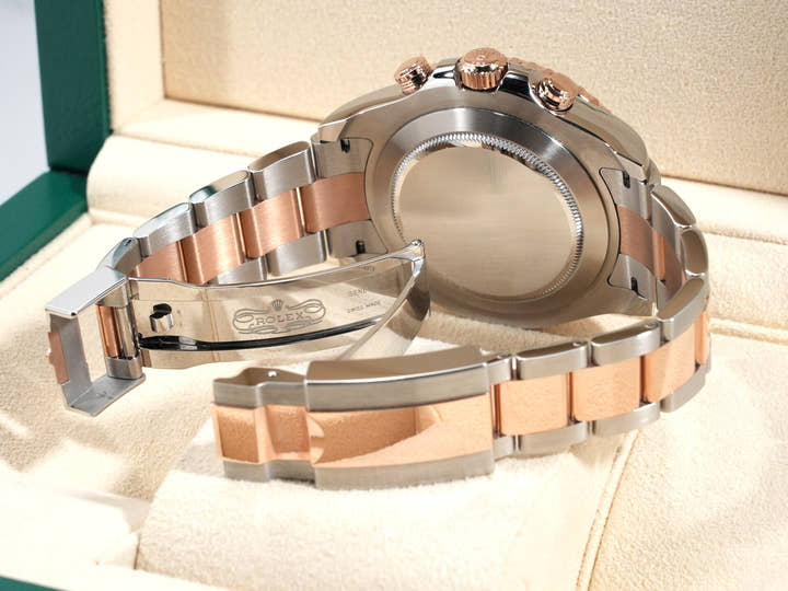 ロレックス ヨットマスターII Ref.116681 ステンレススチール/エバーローズゴールド ホワイト文字盤