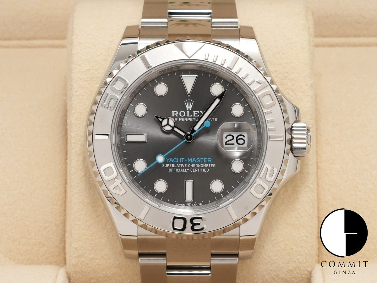 ロレックス ヨットマスター40 Ref.126622 ステンレススチール/プラチナ スレート文字盤