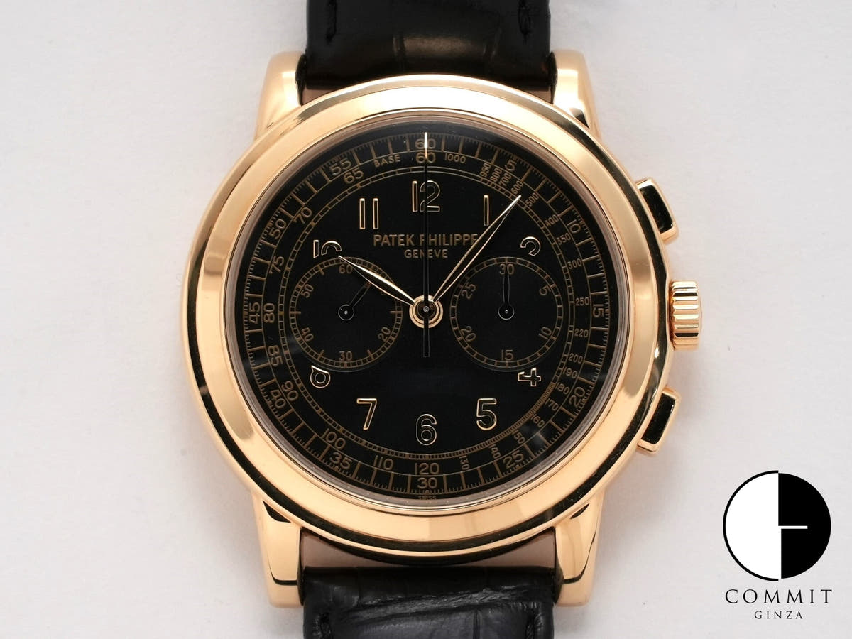 パテックフィリップ クロノグラフ Ref.5070J-001 ホワイトゴールド ブラック文字盤