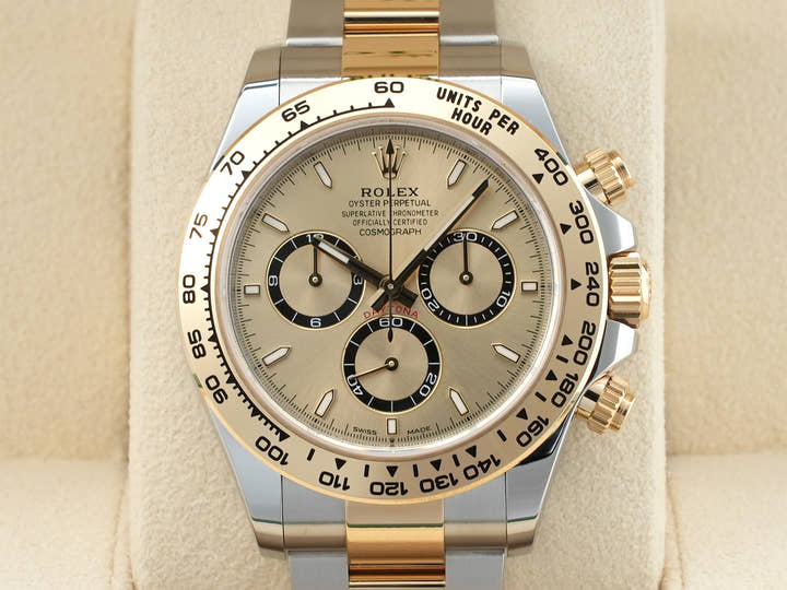 Rolex Daytona Ref. 126503 Stainless Steel/Yellow Gold Champagne Dial
