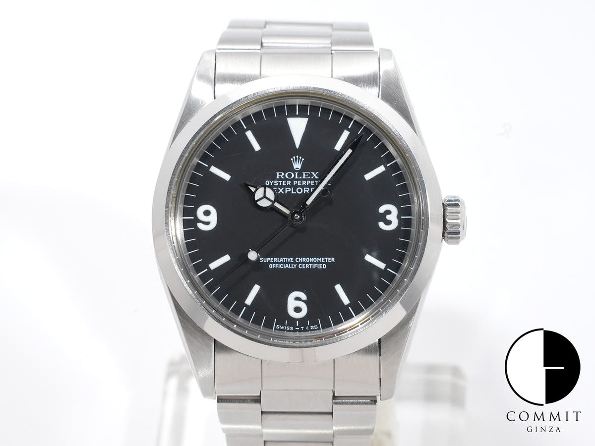 Rolex Explorer I Ref. 1016 Stainless Steel Black Dial