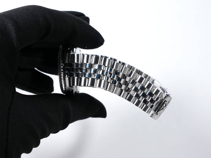 ロレックス デイトジャスト36 Ref.1603 ステンレススチール ブラック文字盤 ジュビリーブレスレット