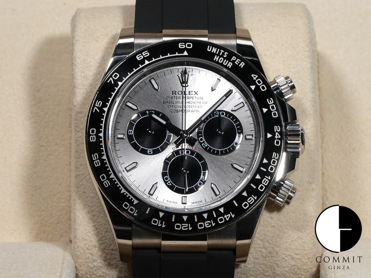 ロレックス デイトナ Ref.126519LN ホワイトゴールド スチールxブライトブラック文字盤