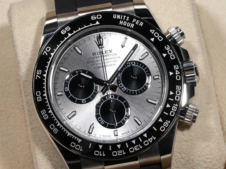 ロレックス デイトナ Ref.126519LN ホワイトゴールド スチールxブライトブラック文字盤