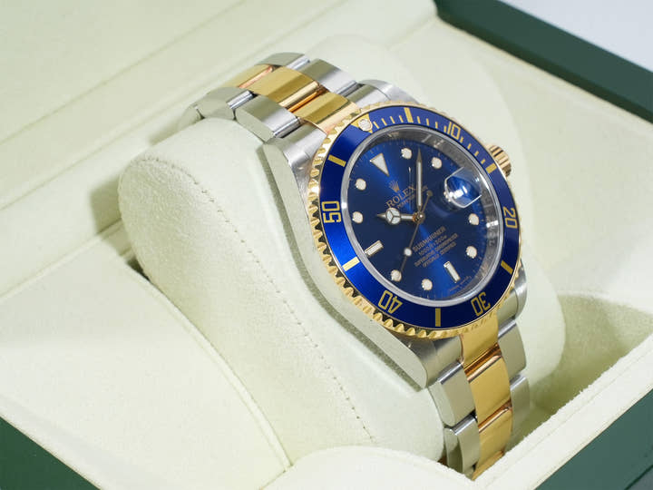 Rolex Submariner Date Ref. 16613 Stainless Steel/Yellow Gold Blue Dial