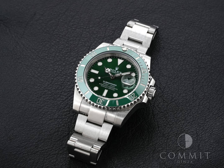 ロレックス サブマリーナー デイト Ref.116610LV ステンレススチール グリーン文字盤