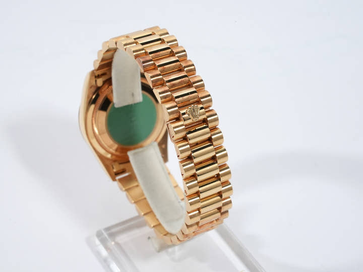 ロレックス デイデイト36 Ref.18238NGR イエローゴールド ホワイトシェル文字盤