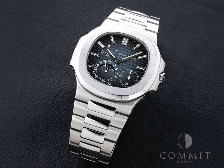 パテックフィリップ ノーチラス プチコンプリケーション Ref.5712/1A-001 ステンレススチール ブルー文字盤