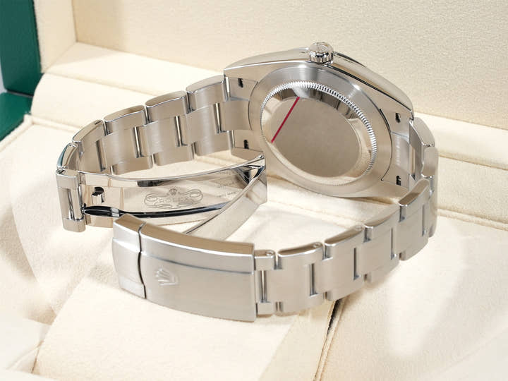 ロレックス オイスターパーペチュアル41 Ref.124300 ステンレススチール ターコイズ文字盤