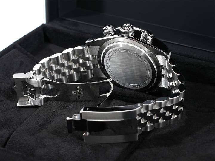 チューダー(チュードル) ブラックベイ クロノ Ref.79360N ピンク文字盤 未使用 kcderc8m