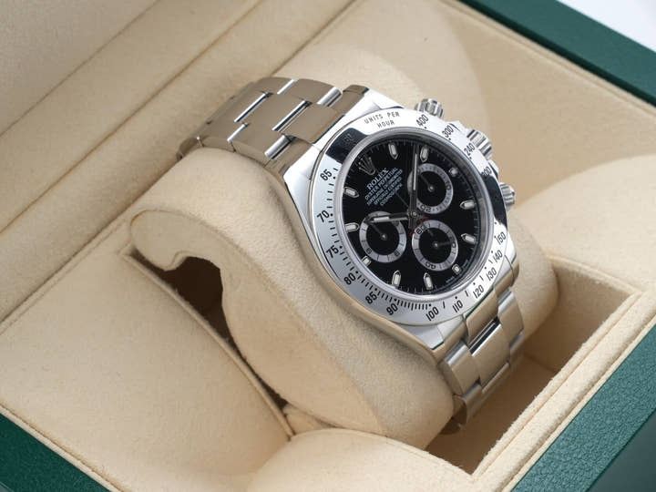 Rolex Daytona Ref. 116520 Stainless Steel Black Dial