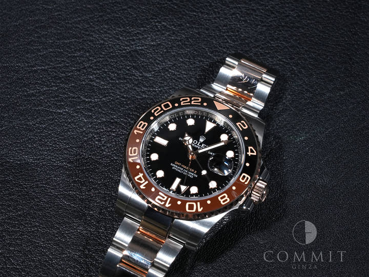 Rolex GMT-Master II Ref. 126711CHNR Stainless Steel/Everose Gold Black Dial