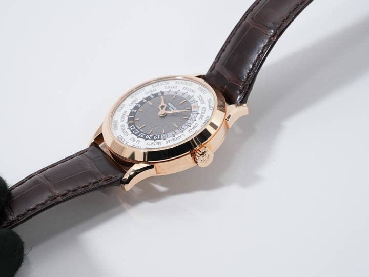 パテックフィリップ コンプリケーション ワールドタイム Ref.5230R-012 ローズゴールド シルバー文字盤