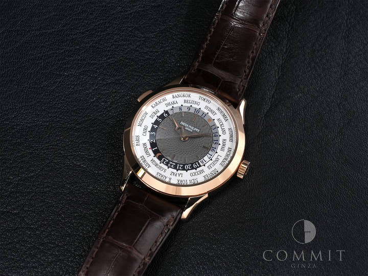 パテックフィリップ コンプリケーション ワールドタイム Ref.5230R-012 ローズゴールド シルバー文字盤