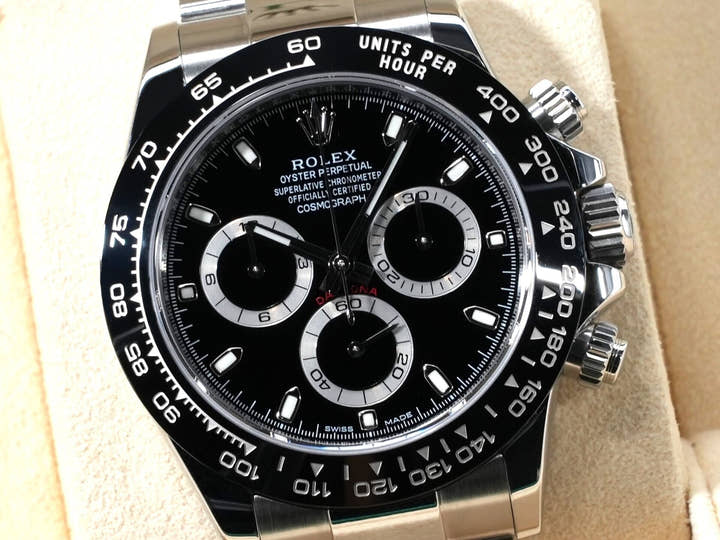 ロレックス デイトナ Ref.116500LN ステンレススチール ブラック文字盤