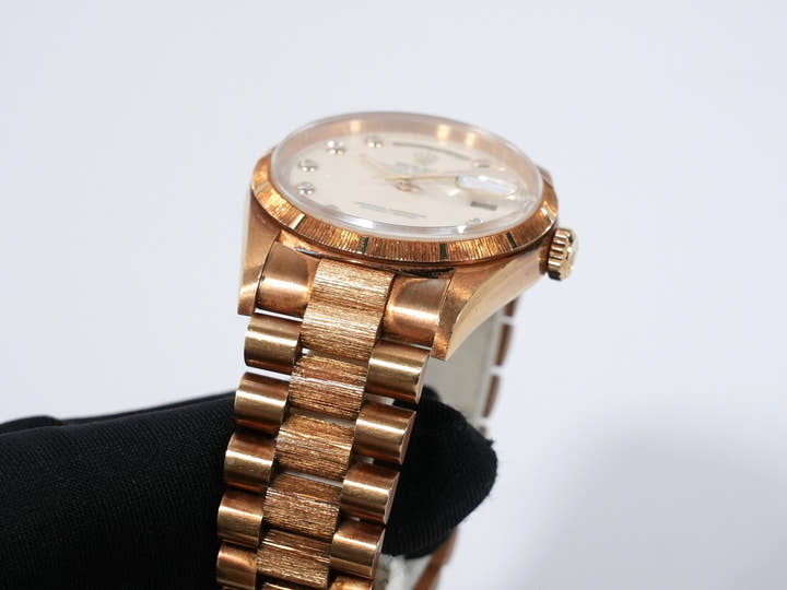 ロレックス デイデイト Ref.18248 イエローゴールド アイボリー文字盤 中古 usd7kwih