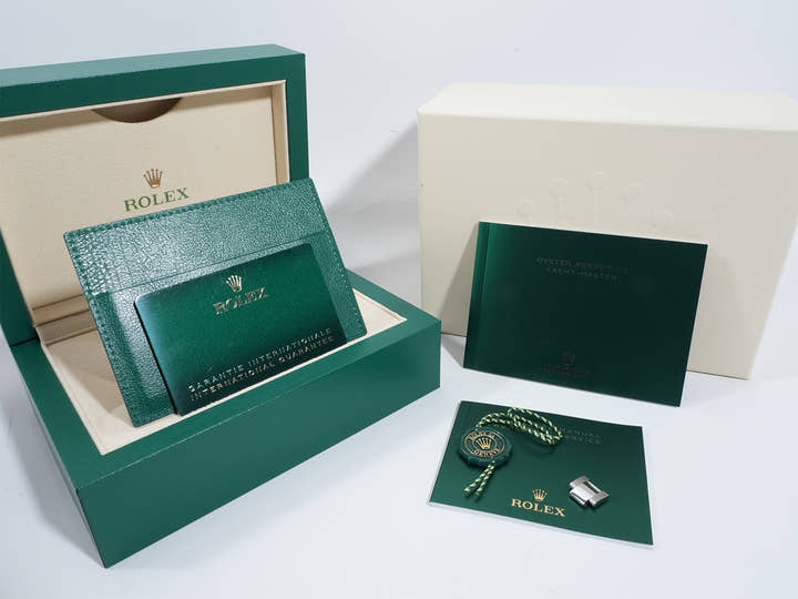 ロレックス ヨットマスター37 Ref.268622 ステンレススチール/プラチナ スレート文字盤