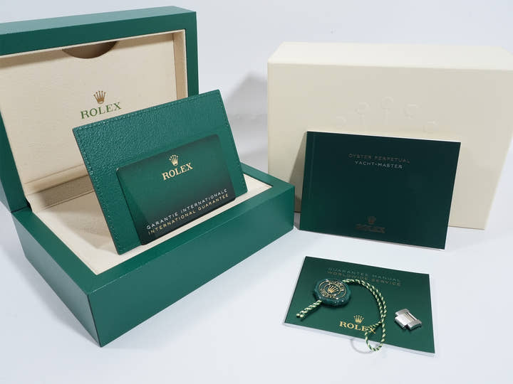 ロレックス ヨットマスター37 Ref.268622 ステンレススチール/プラチナ スレート文字盤