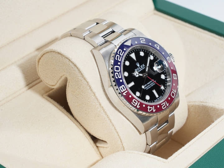 Rolex GMT-Master II Ref. 126710BLRO Stainless Steel Black Dial Oyster Bracelet