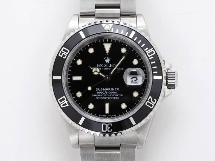 ロレックス サブマリーナー デイト Ref.16610 ステンレススチール ブラック文字盤