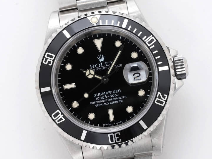 ロレックス サブマリーナー デイト Ref.16610 ステンレススチール ブラック文字盤