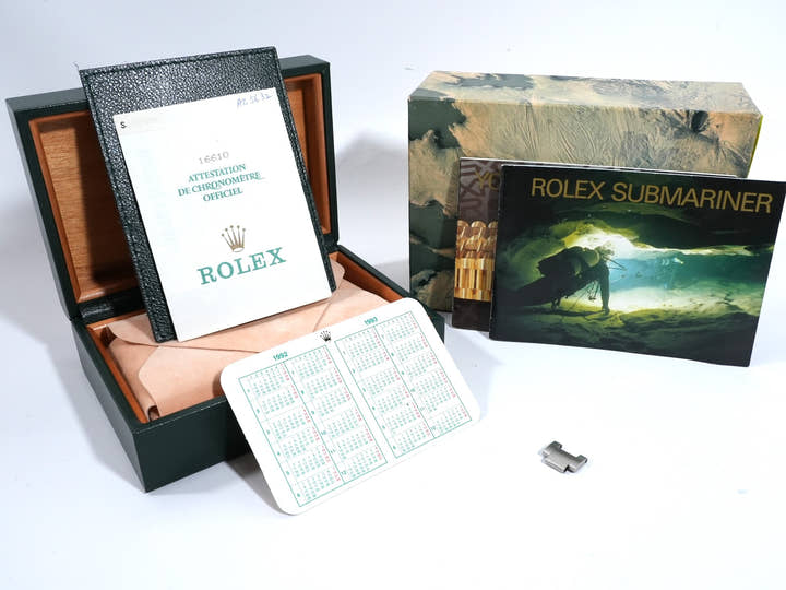 ロレックス サブマリーナー デイト Ref.16610 ステンレススチール ブラック文字盤