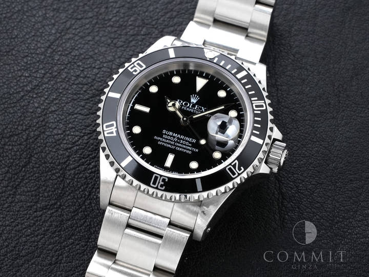 ロレックス サブマリーナー デイト Ref.16610 ステンレススチール ブラック文字盤