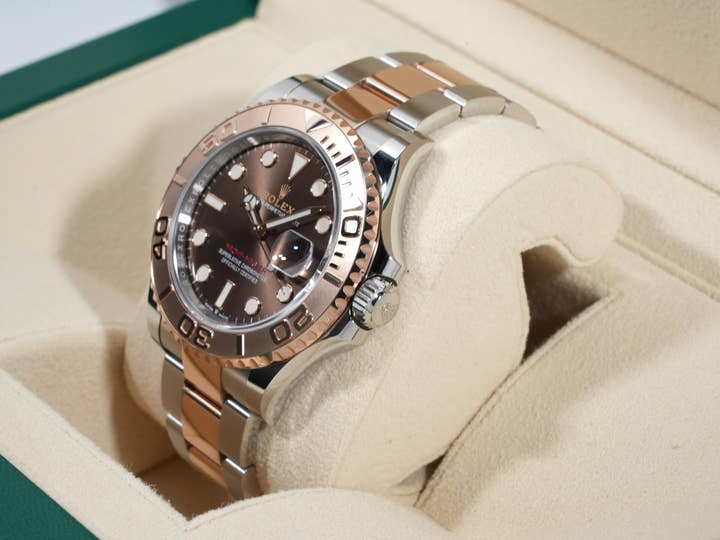 ロレックス ヨットマスター40 Ref.126621 ステンレススチール/エバーローズゴールド チョコレート文字盤