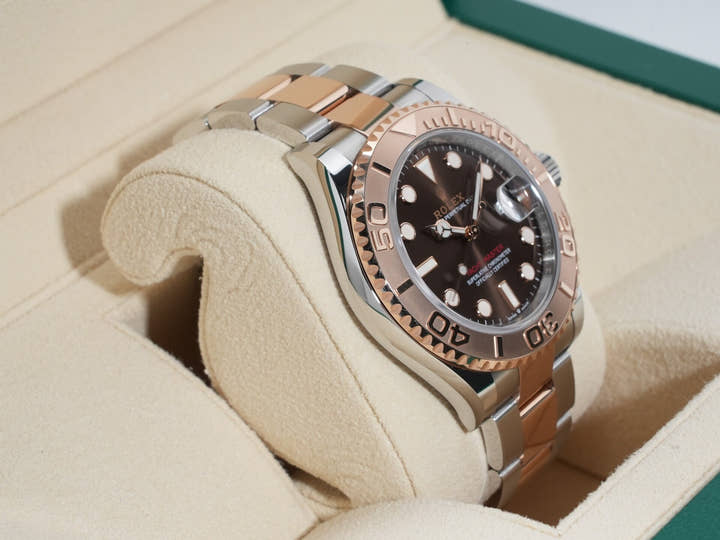 ロレックス ヨットマスター40 Ref.126621 ステンレススチール/エバーローズゴールド チョコレート文字盤