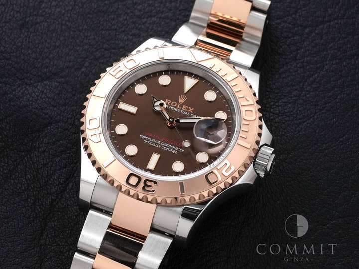 ロレックス ヨットマスター40 Ref.126621 ステンレススチール/エバーローズゴールド チョコレート文字盤