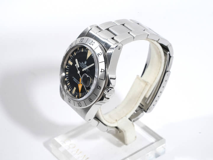 ロレックス エクスプローラーII Ref.1655 ステンレススチール ブラック文字盤