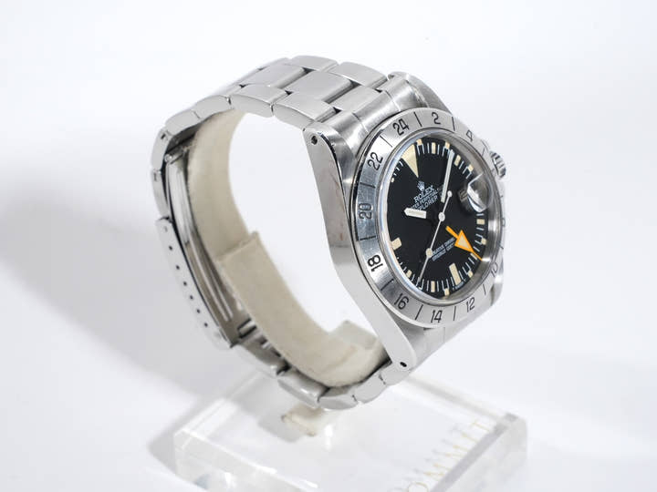 ロレックス エクスプローラーII Ref.1655 ステンレススチール ブラック文字盤