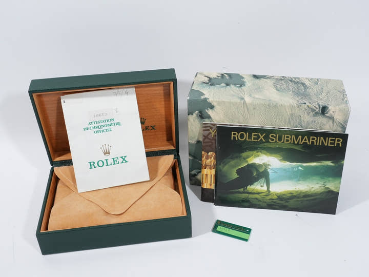 Rolex Submariner Date Ref. 16613LN Stainless Steel/Yellow Gold Black Dial