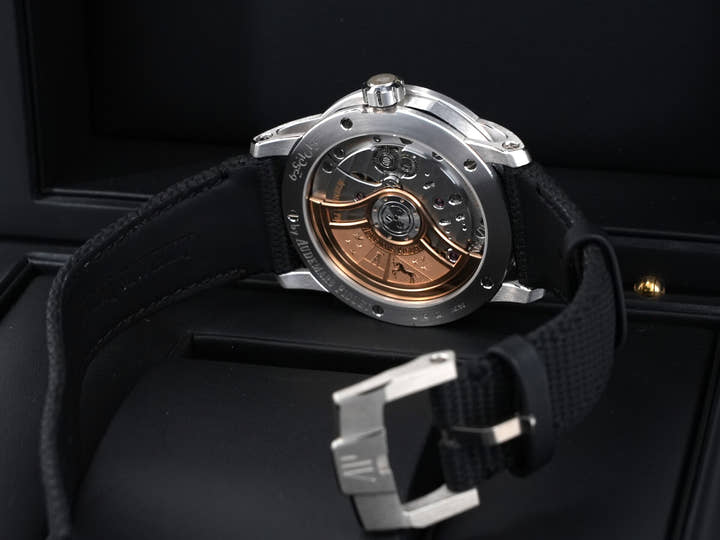 オーデマピゲ CODE 11.59 バイ オーデマ ピゲ Ref.15210BC.OO.A002KB.01 ホワイトゴールド スモークブルーラッカー文字盤