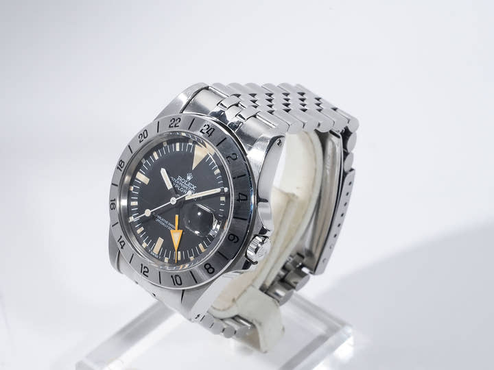 ロレックス エクスプローラーII Ref.1655 ステンレススチール ブラック文字盤