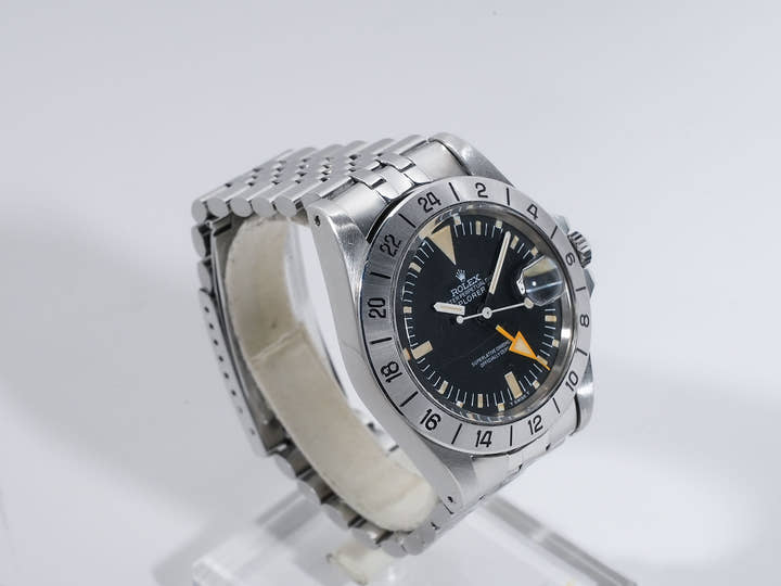 ロレックス エクスプローラーII Ref.1655 ステンレススチール ブラック文字盤