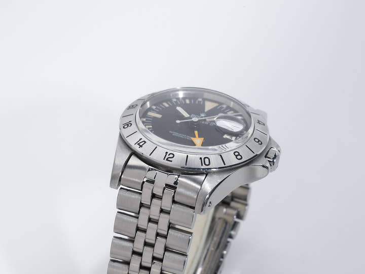 ロレックス エクスプローラーII Ref.1655 ステンレススチール ブラック文字盤