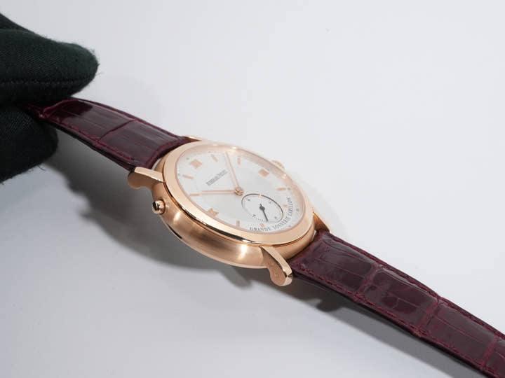 オーデマピゲ ジュール オーデマ グランソヌリ ミニッツリピーター カリヨン Ref.25825OR.OO.D002XX.01 ピンクゴールド シルバー文字盤