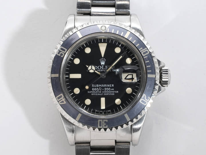 Rolex Submariner Date Ref. 1680 Stainless Steel Black Dial