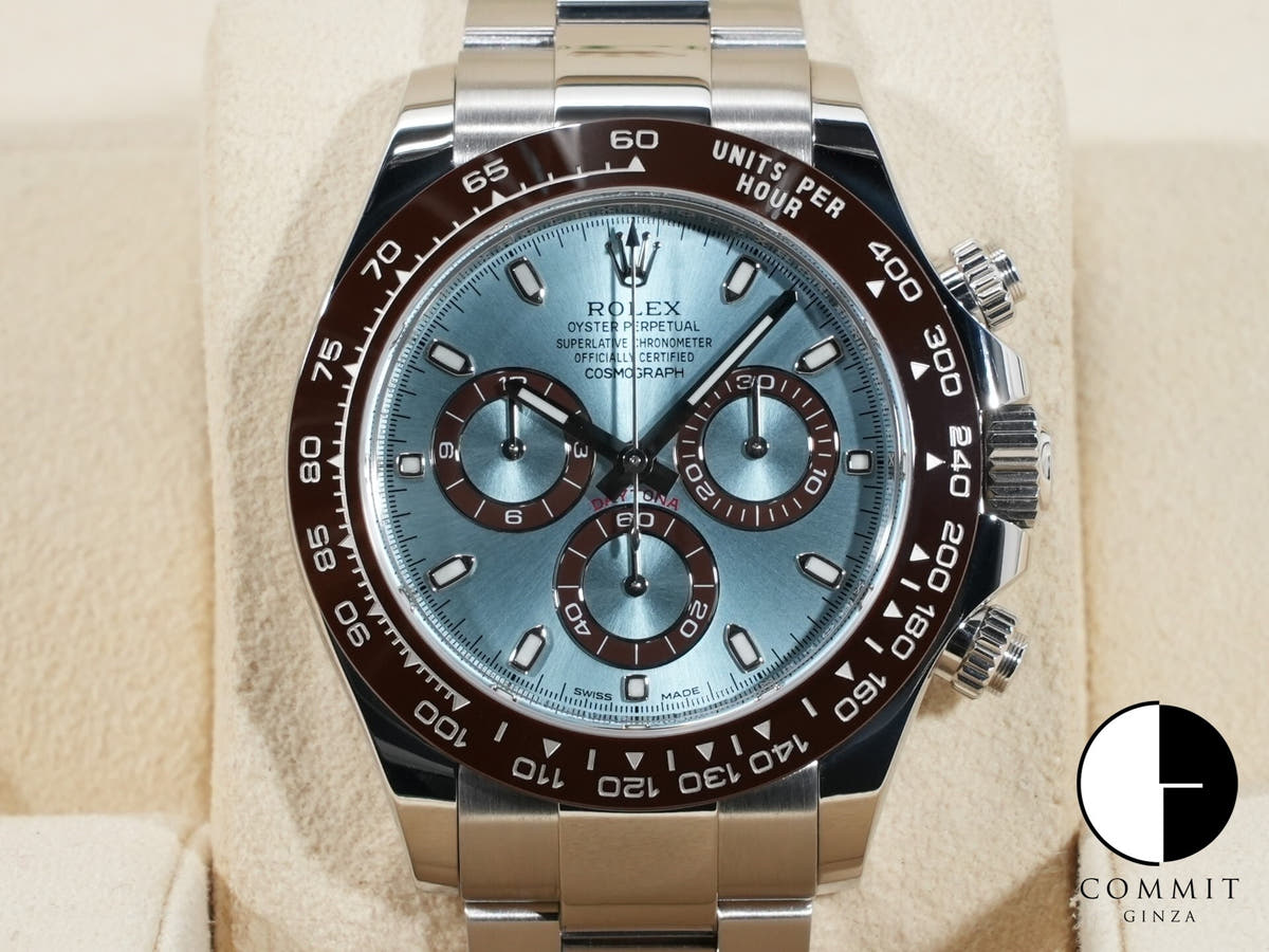 ロレックス デイトナ Ref.116506 プラチナ アイスブルー文字盤